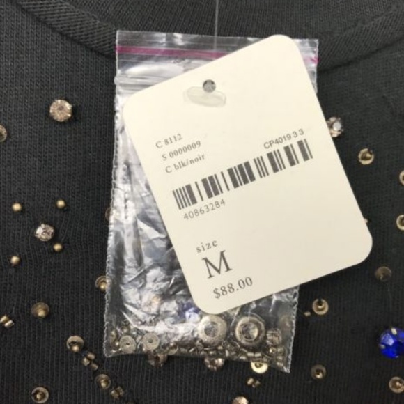 Free PeopleT-Shirt Short Sleeve Jeweled Beaded - Picture 5 of 7